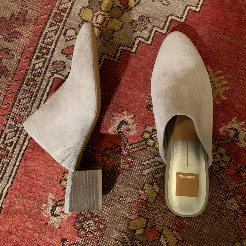 NEW Dolce Vita Gray Mules